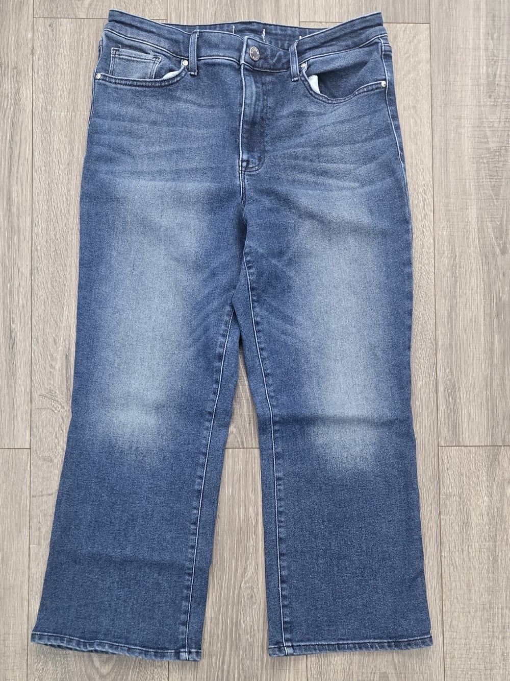 William Rast Blue Wide-Leg Flare Jeans #557